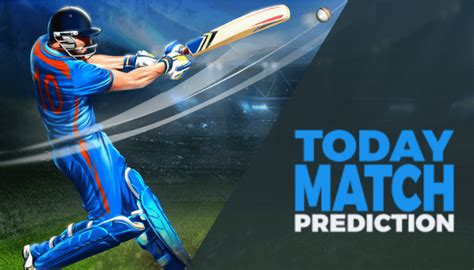 today match prediction cricket